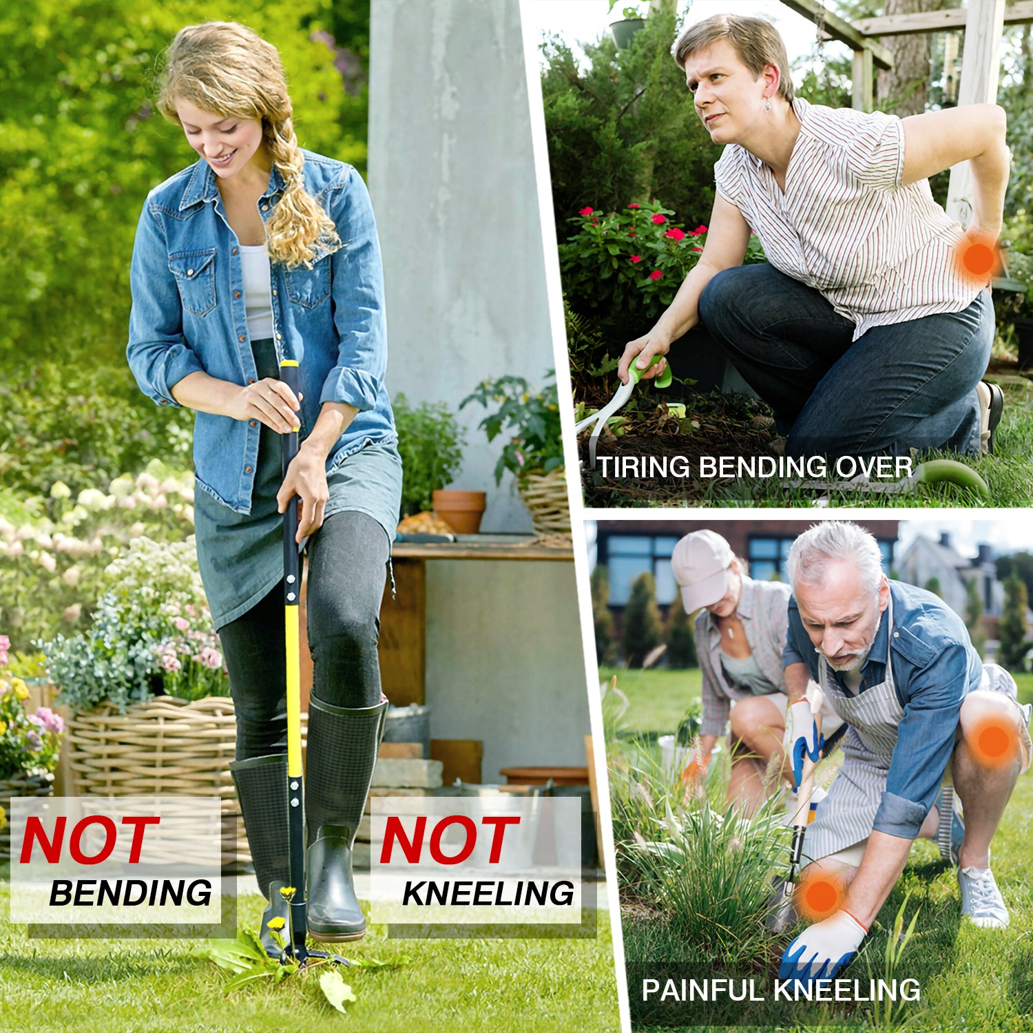 long handled weeder